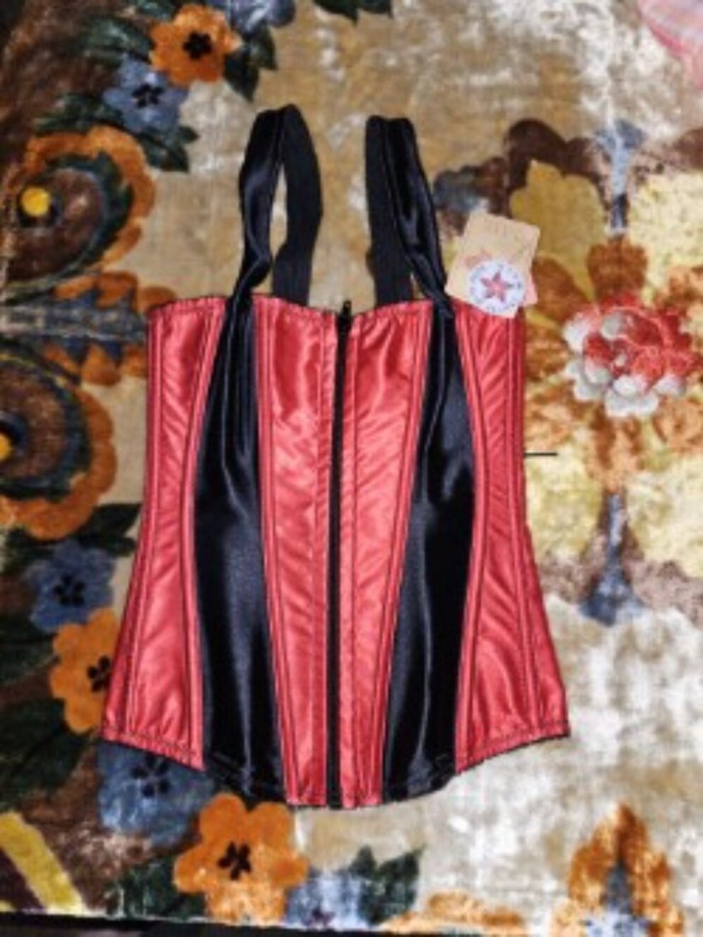 NWT XS Empire Intimates Goth Party Bustier Corset bra 32" Pirate Wench Bodice